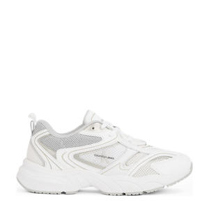   chunky sneakers wit/zilver