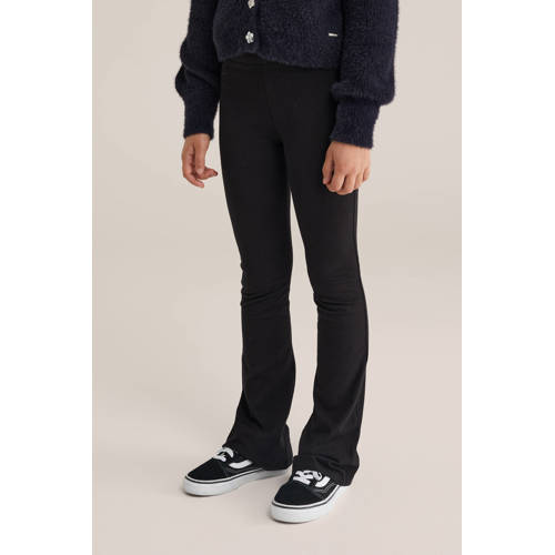 WE Fashion legging - (set van 2) zwart afbeelding