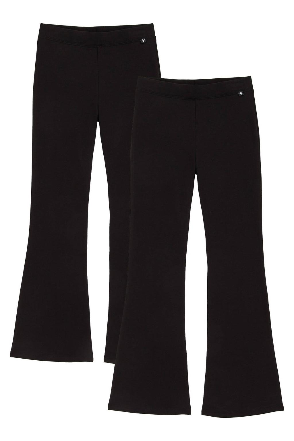 WE Fashion legging - (set van 2) zwart