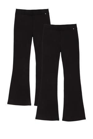 legging - (set van 2) zwart
