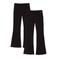 WE Fashion legging  - (set van 2) zwart