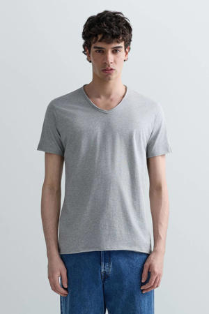 T-shirt lichtgrijs