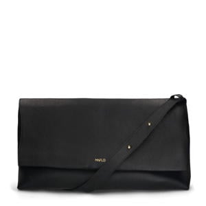 leren crossbody tas zwart
