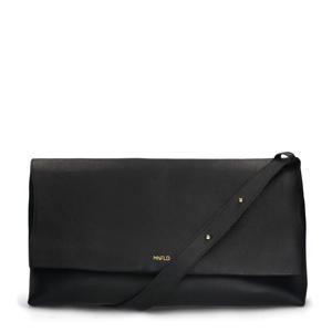leren crossbody tas zwart