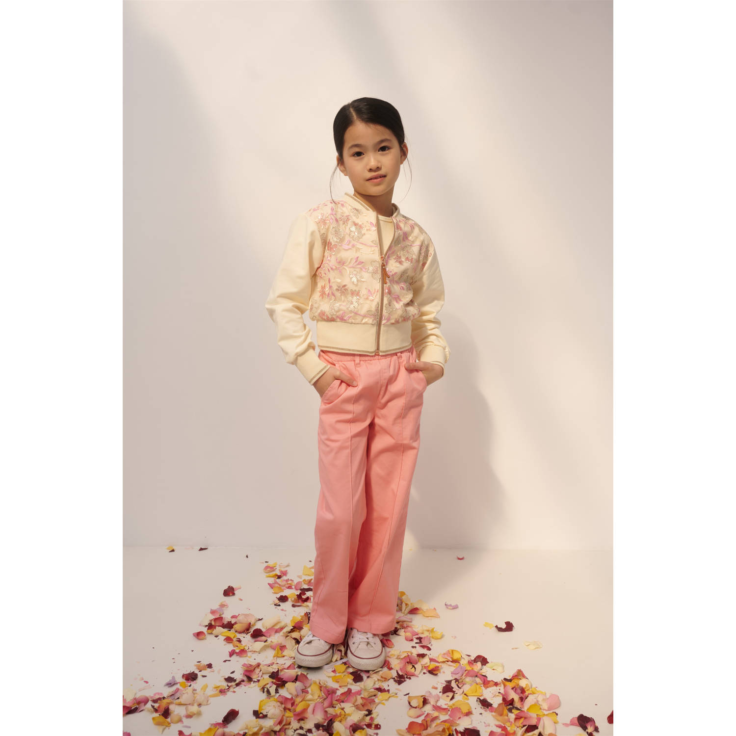NONO regular pantalon roze