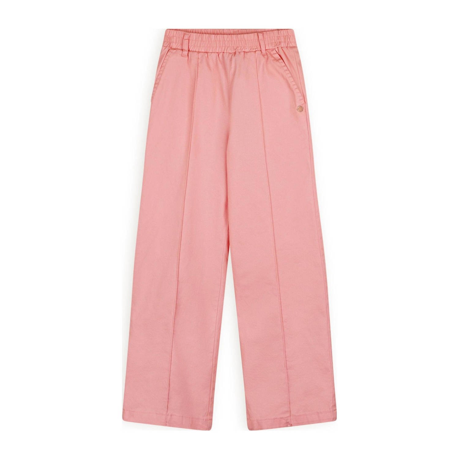 NONO Meisjes Broeken Sayla Stretc Twill Pants Roze