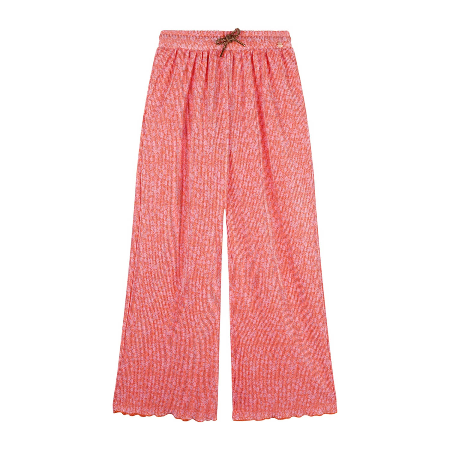 NONO Meisjes Broeken Sun Daisy Palazzo Pants Koraal