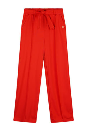regular casual broek rood