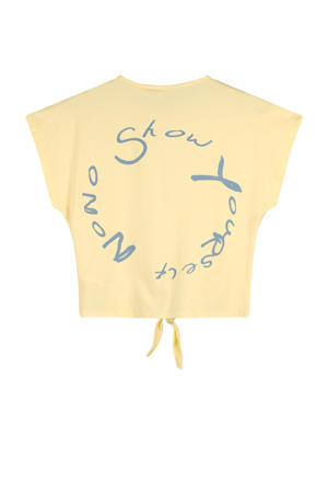 T-shirt geel