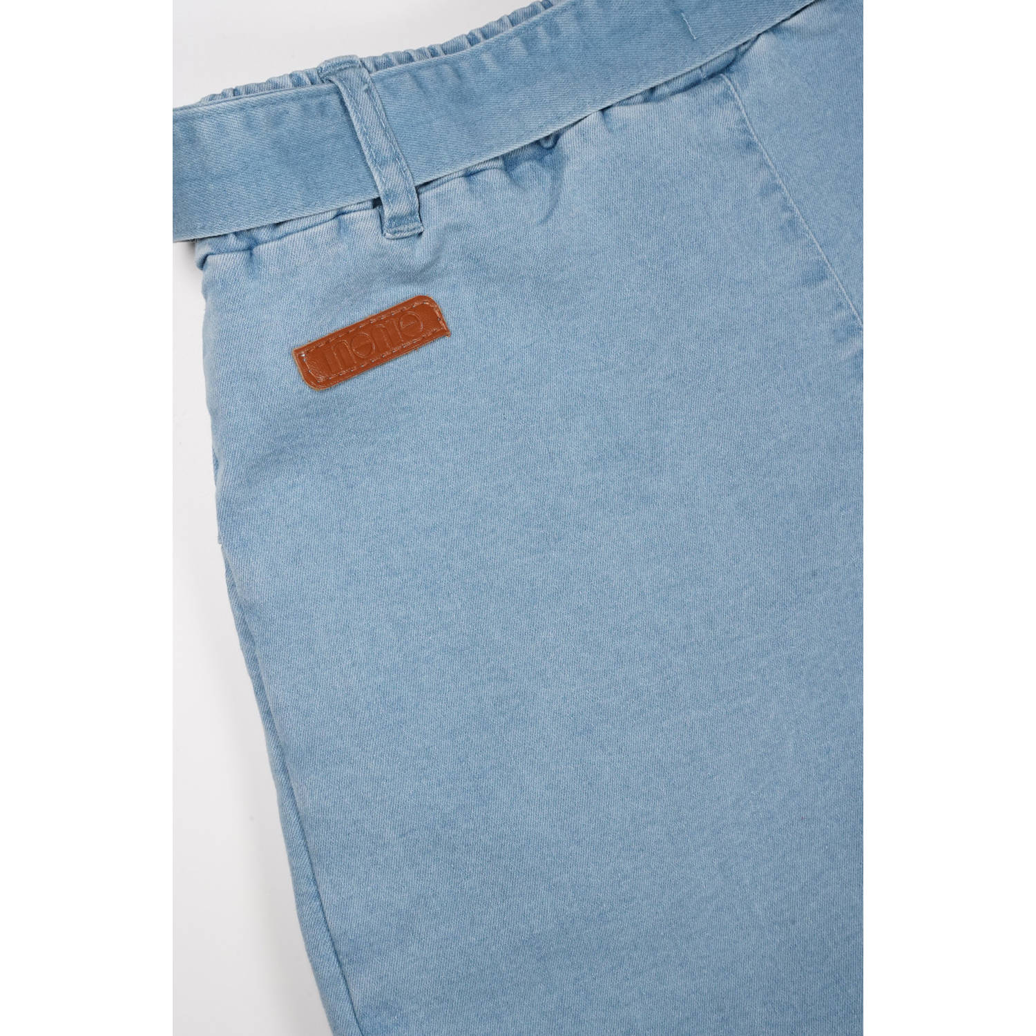 NONO spijkerrok light blue denim