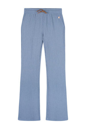 bootcut casual broek blauw