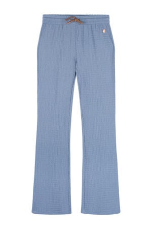 bootcut casual broek blauw