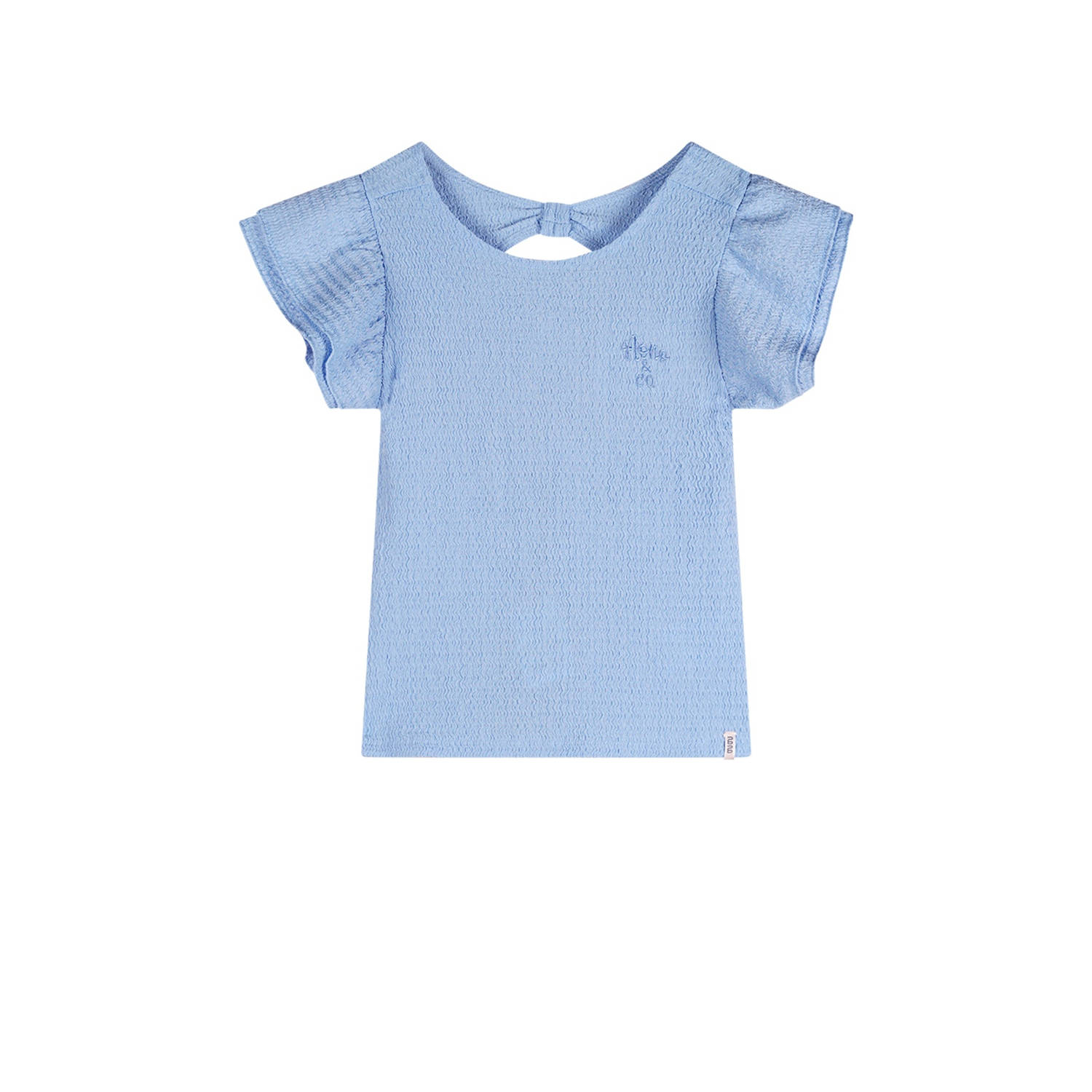 NONO Meisjes Tops & T-shirts Kia Structured Top Blauw
