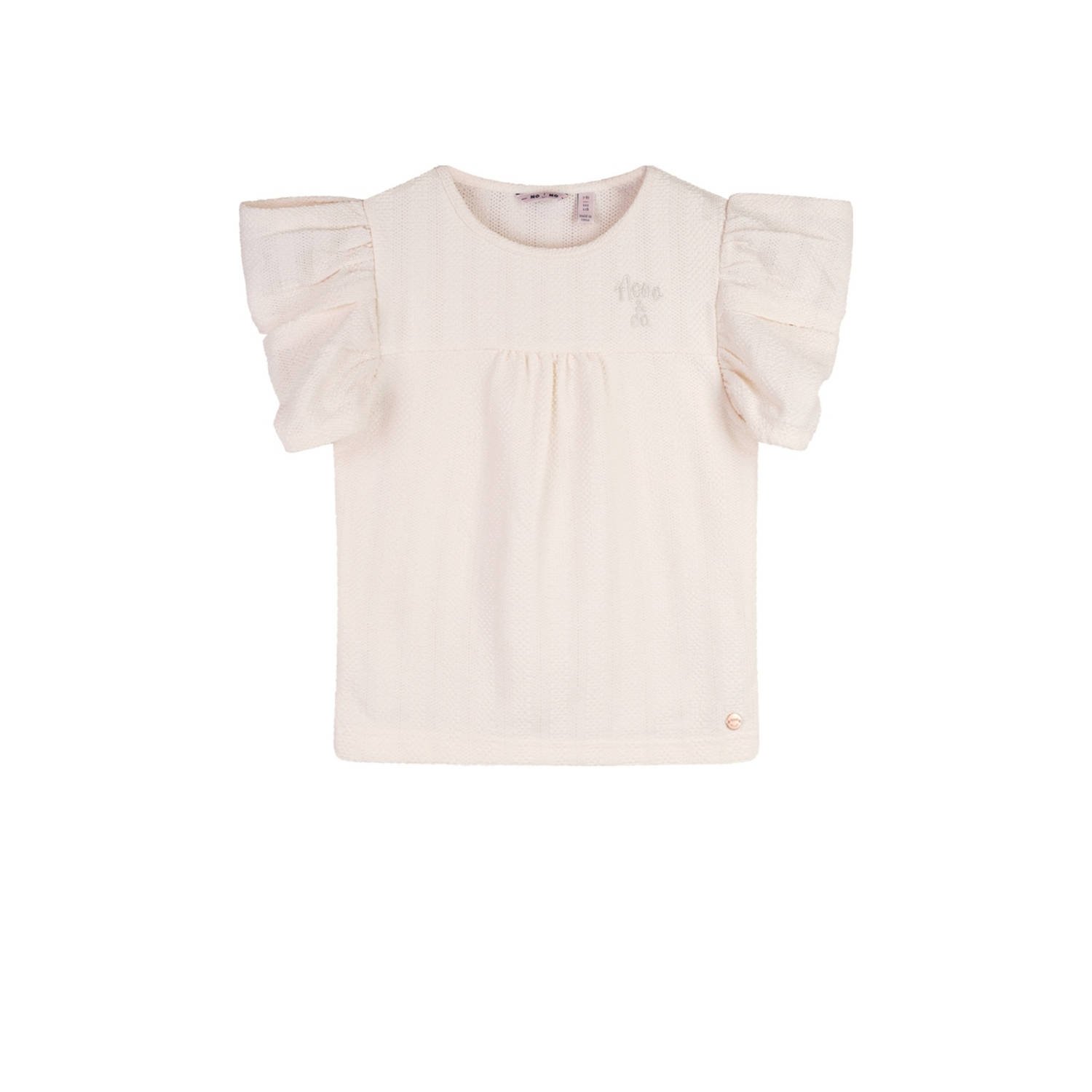 NONO Meisjes Tops & T-shirts Kit Structured Top Creme