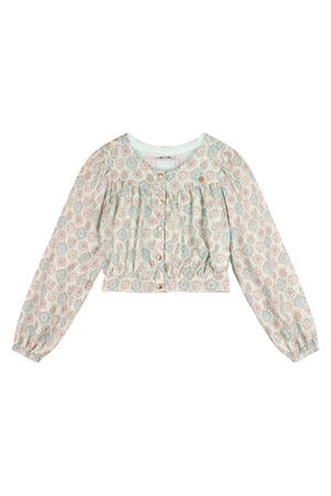 blouse mintgroen