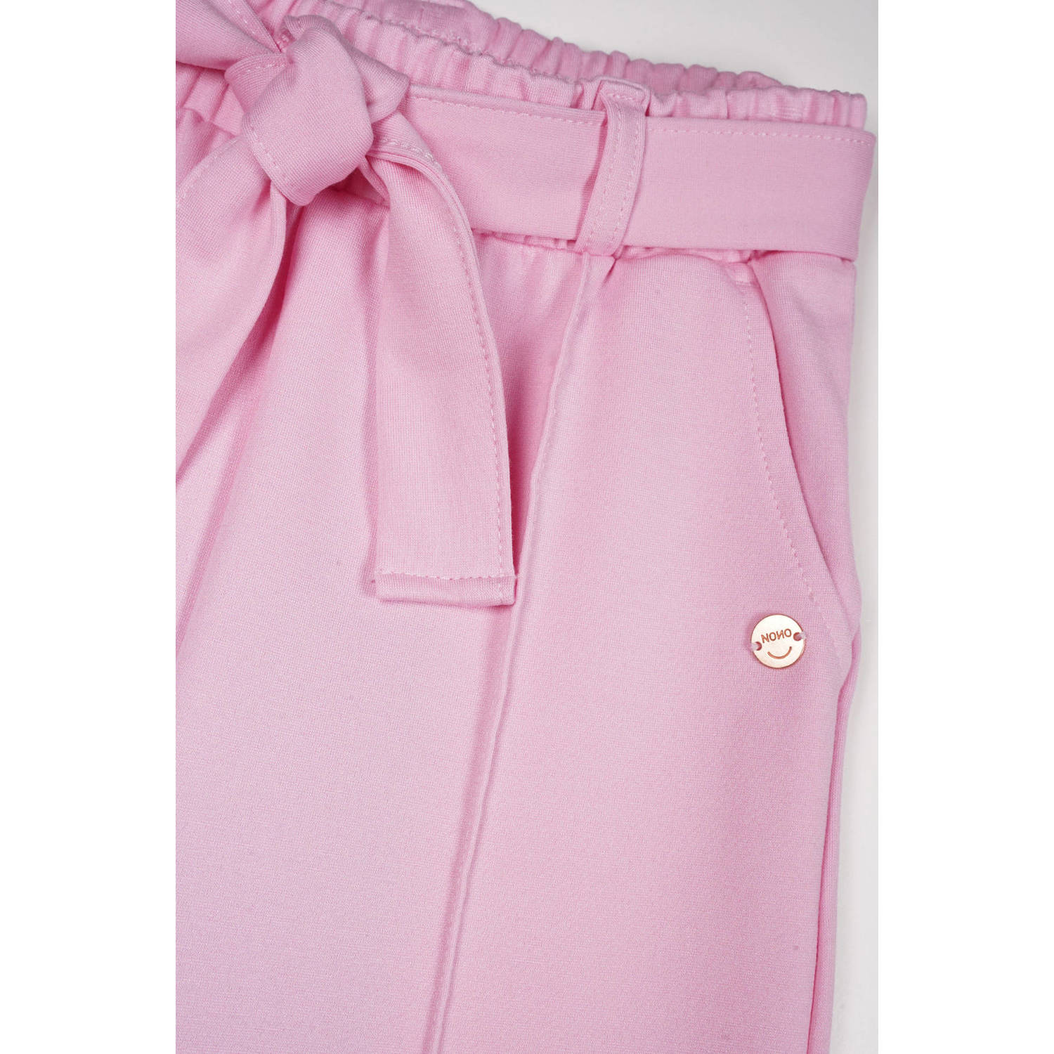 NONO regular casual broek roze