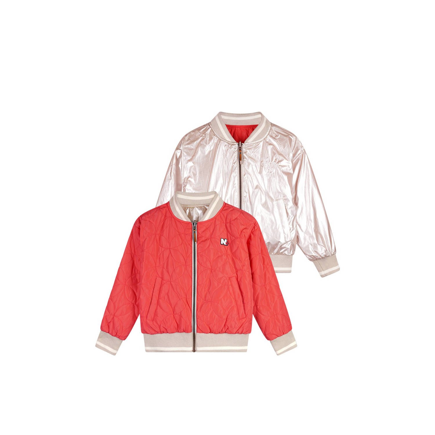 NONO reversible jas zilver