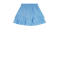 NONO midi rok strokenrok blauw