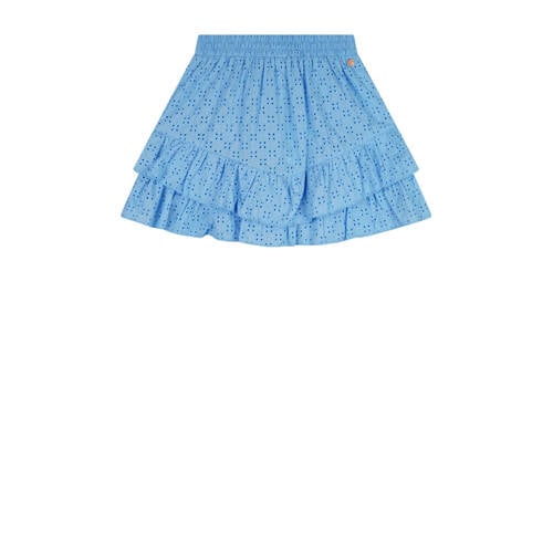 NONO midi rok strokenrok blauw afbeelding