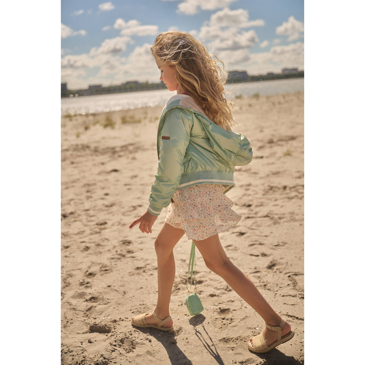 NONO reversible jas groen