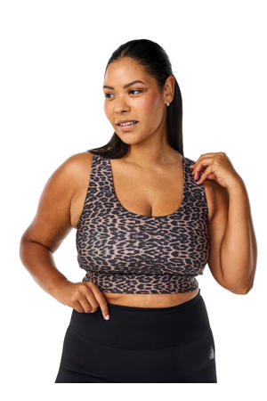 Plus Size level 3 sportbh panterprint