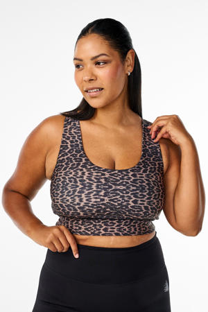 Plus Size level 3 sportbh panterprint