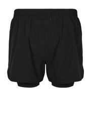 thumbnail: ACTIVE By Zizzi Plus Size sportshort zwart