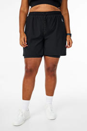 thumbnail: ACTIVE By Zizzi Plus Size sportshort zwart