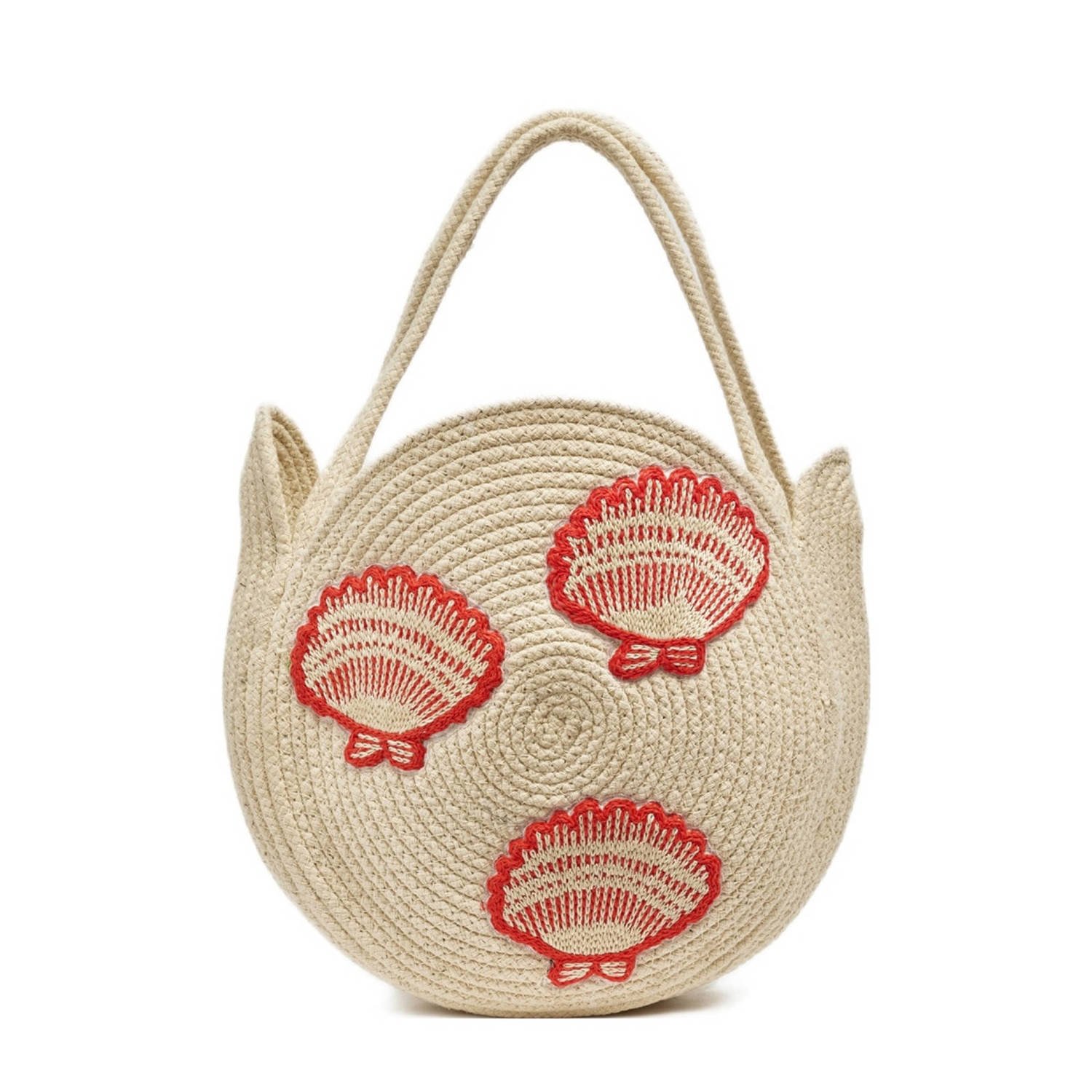 Fabienne Chapot shopper Shelley Bag ecru roze