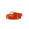 Fabienne Chapot leren riem Studded Shell Belt oranje