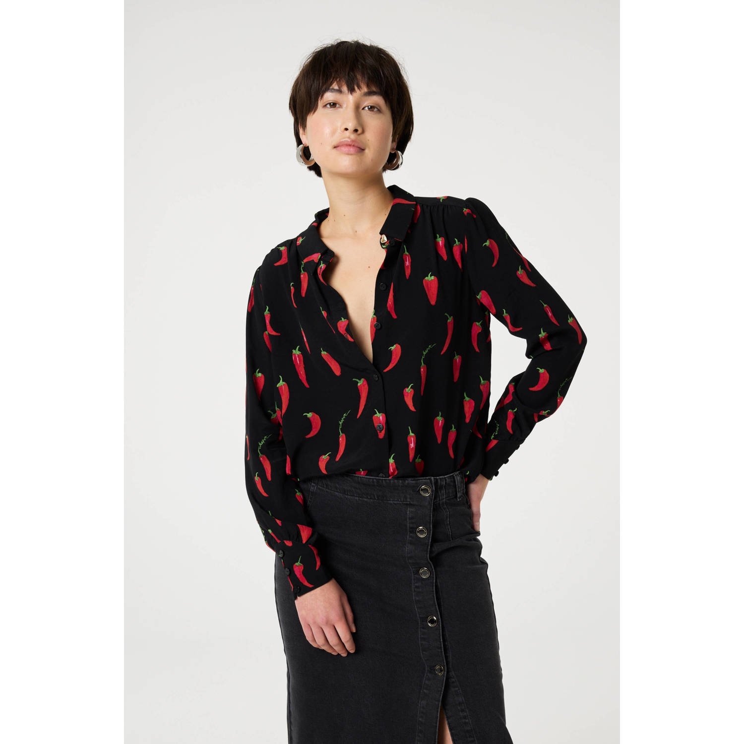 Fabienne Chapot Coco Blouse Black Dames