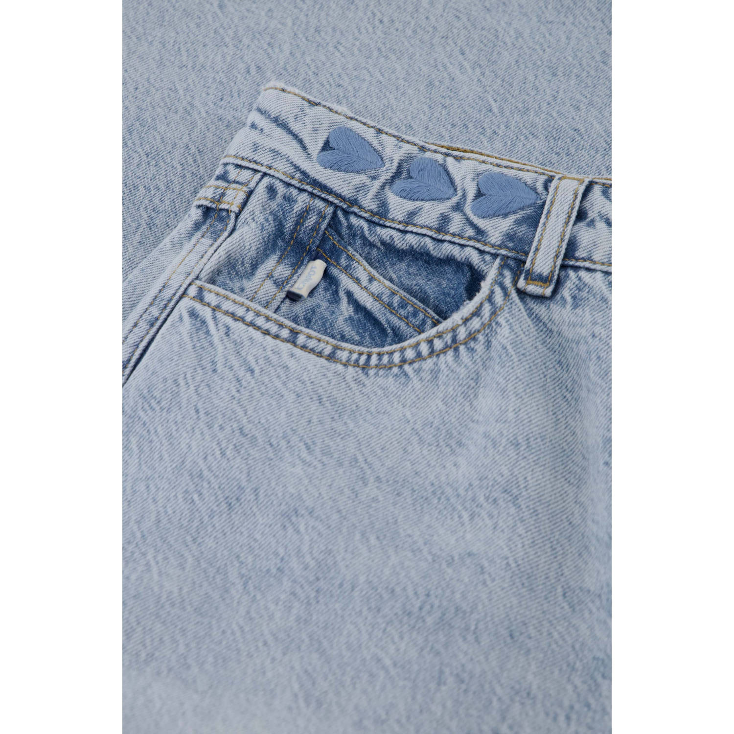 Fabienne Chapot wide leg jeans light blue denim