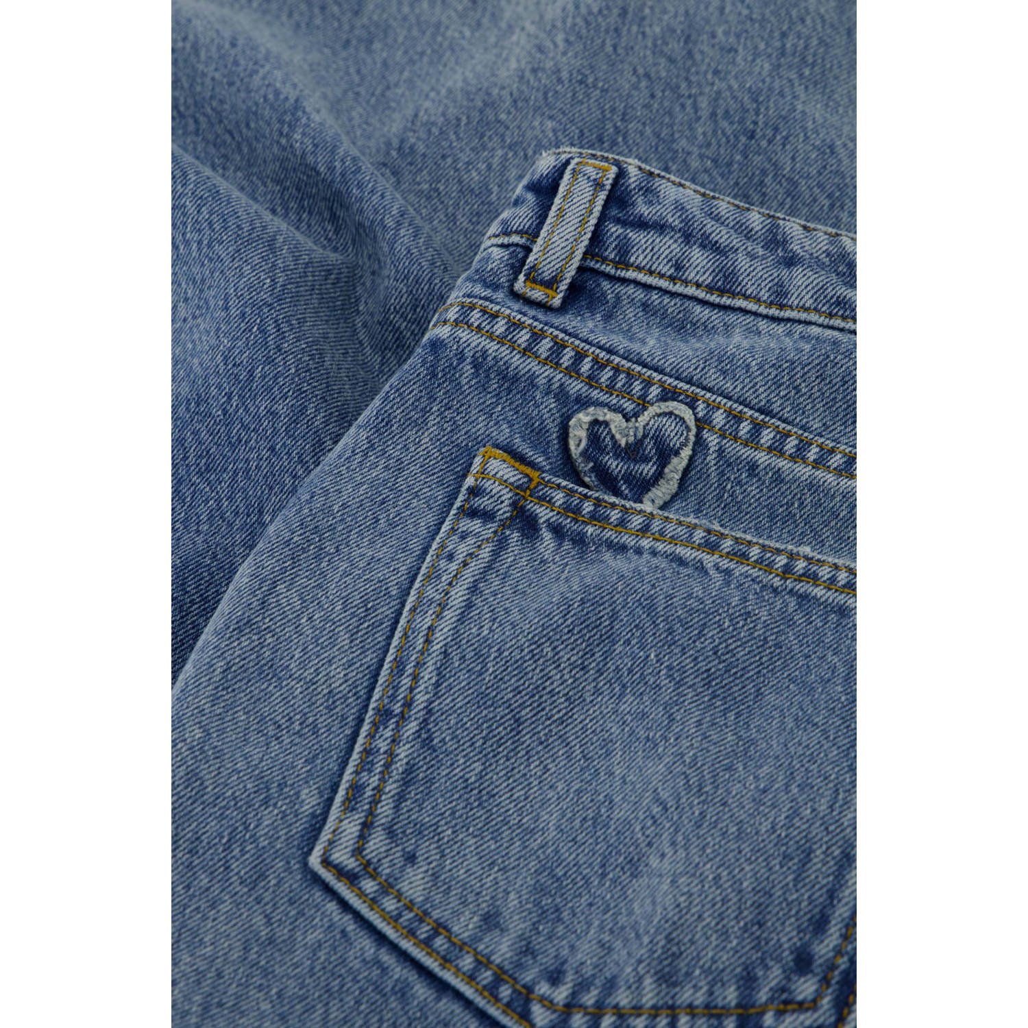 Fabienne Chapot wide leg jeans medium blue denim