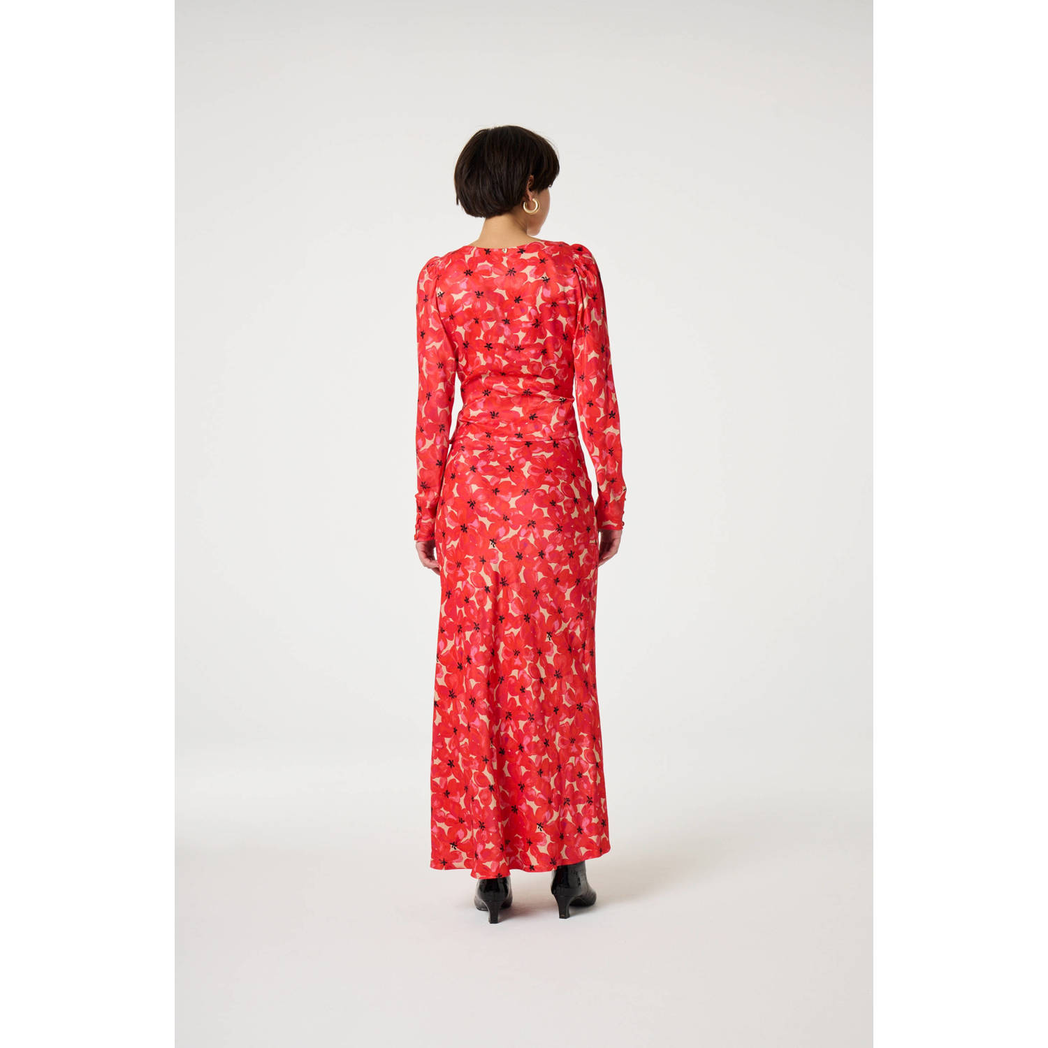 Fabienne Chapot midi rok rood