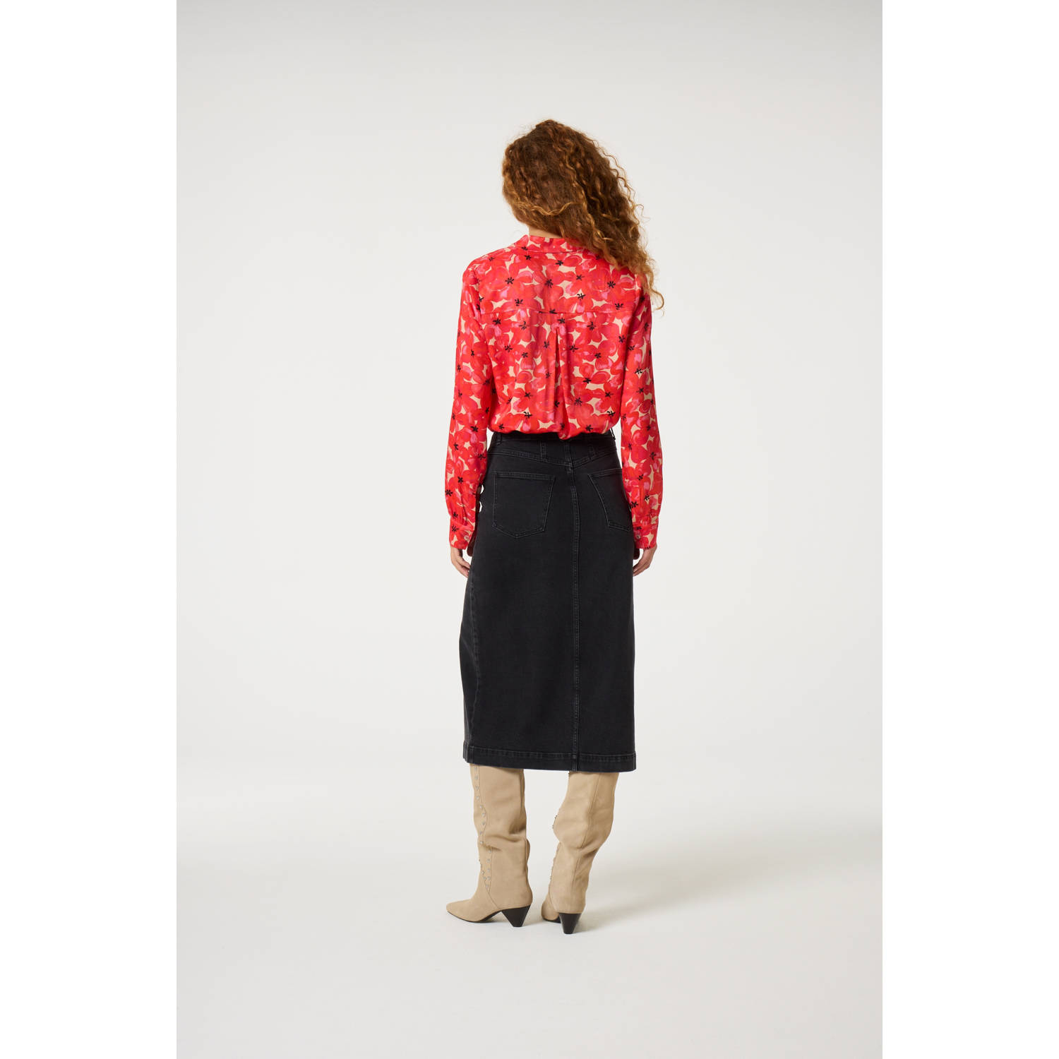 Fabienne Chapot blouse rood
