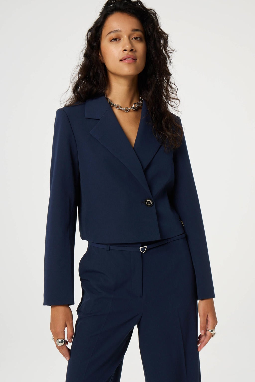 Cropped Tess Blazer | Oud Roze Cropped Tess Blazer | Oud Roze