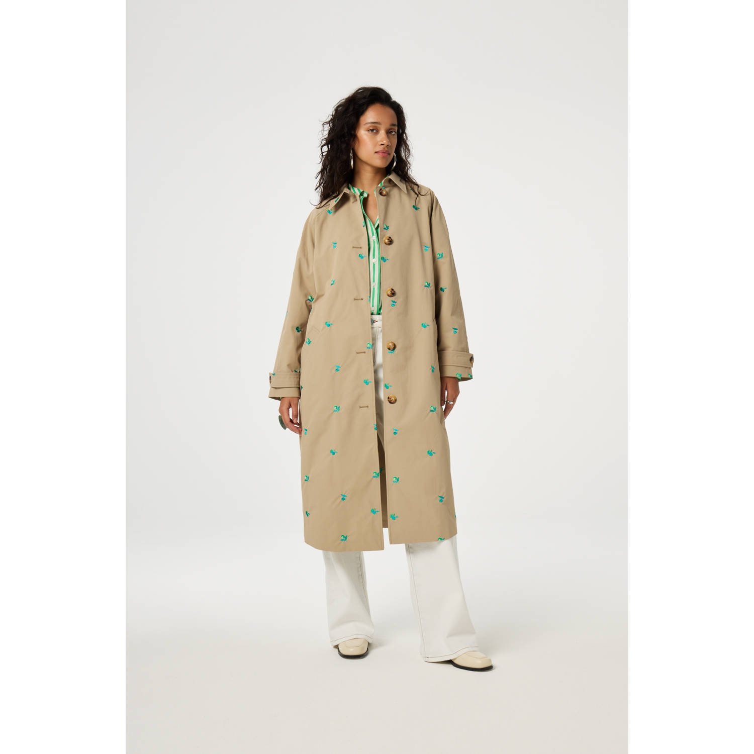 Fabienne Chapot trenchcoat beige