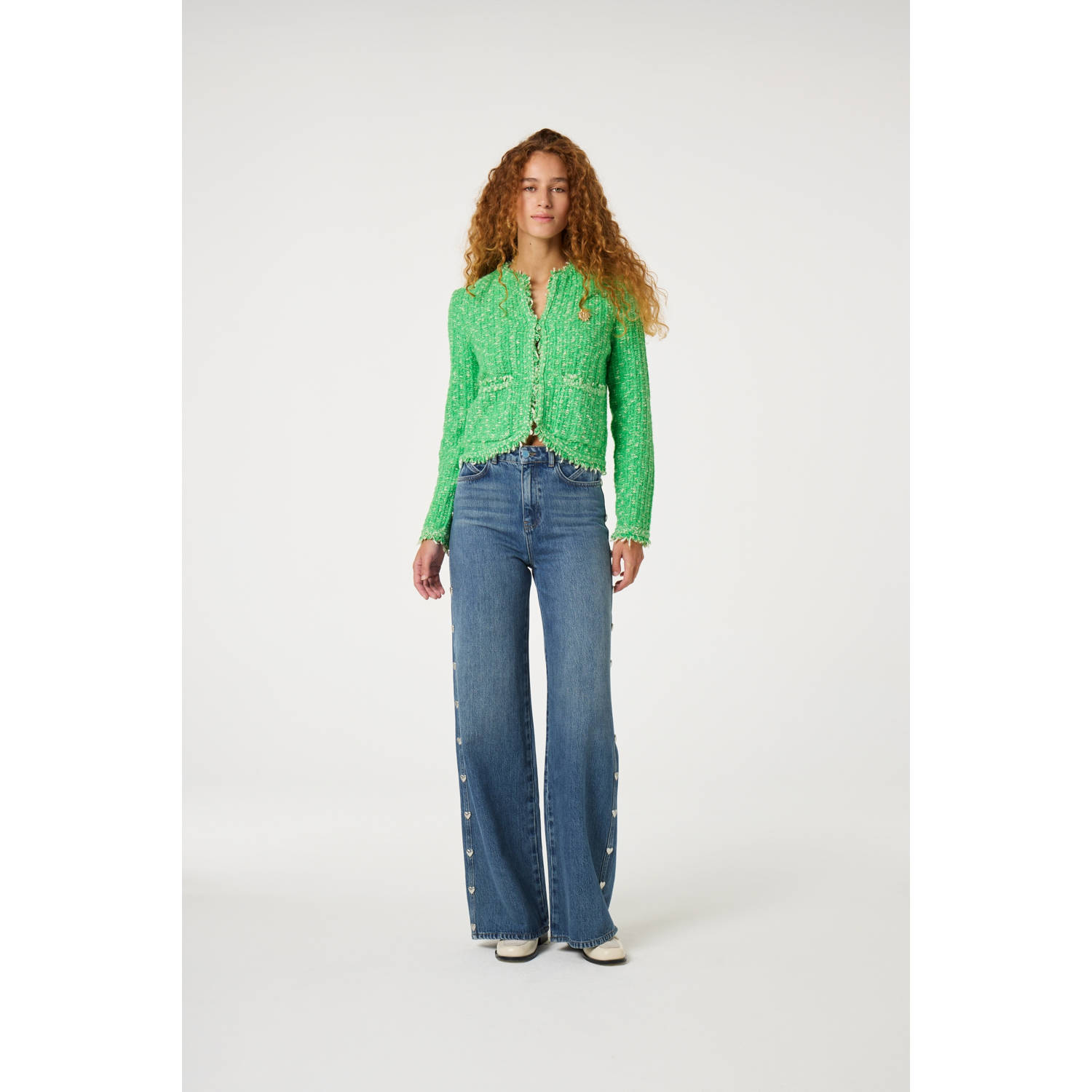 Fabienne Chapot vest lichtgroen