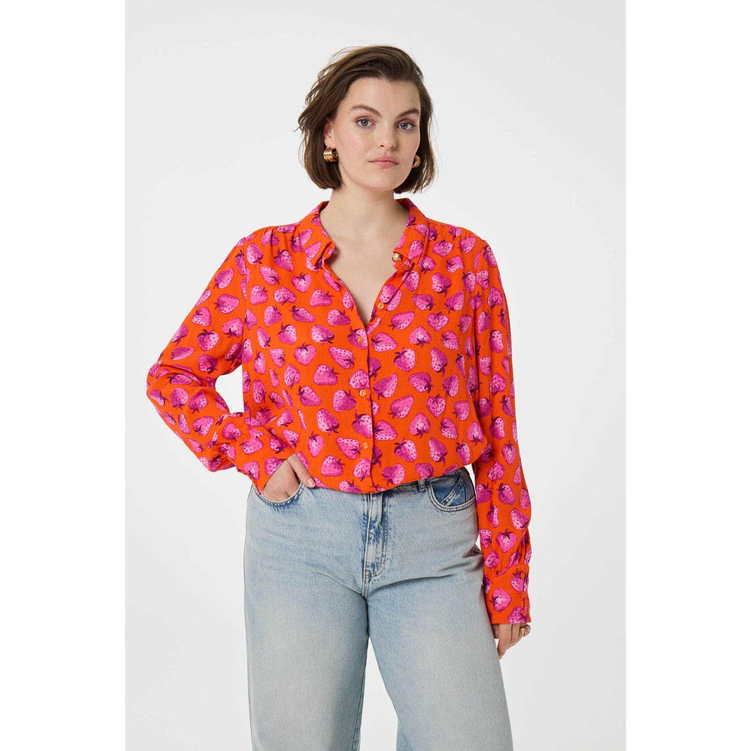Fabienne Chapot blouse rood