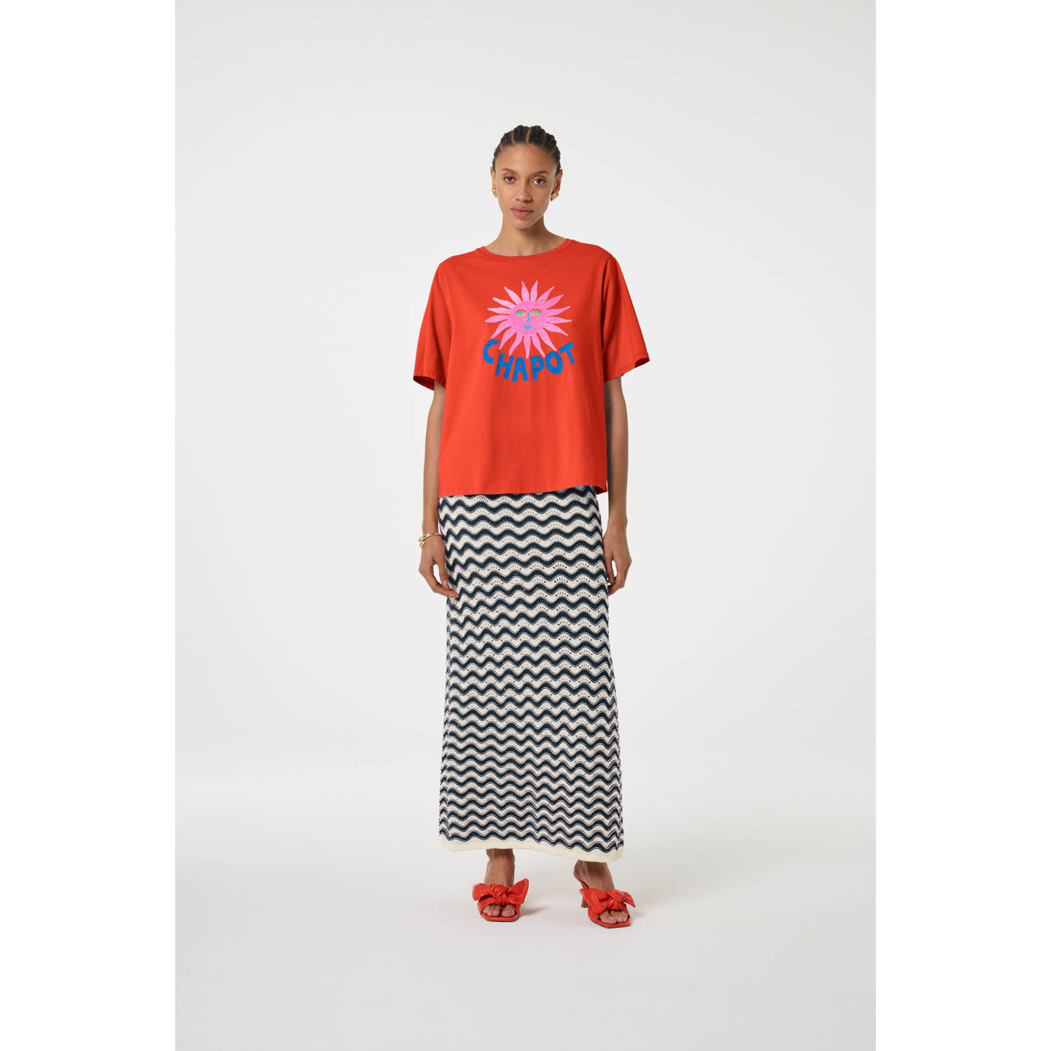 Fabienne Chapot T-shirt rood
