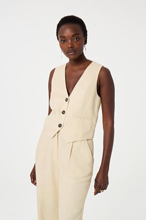 gilet beige