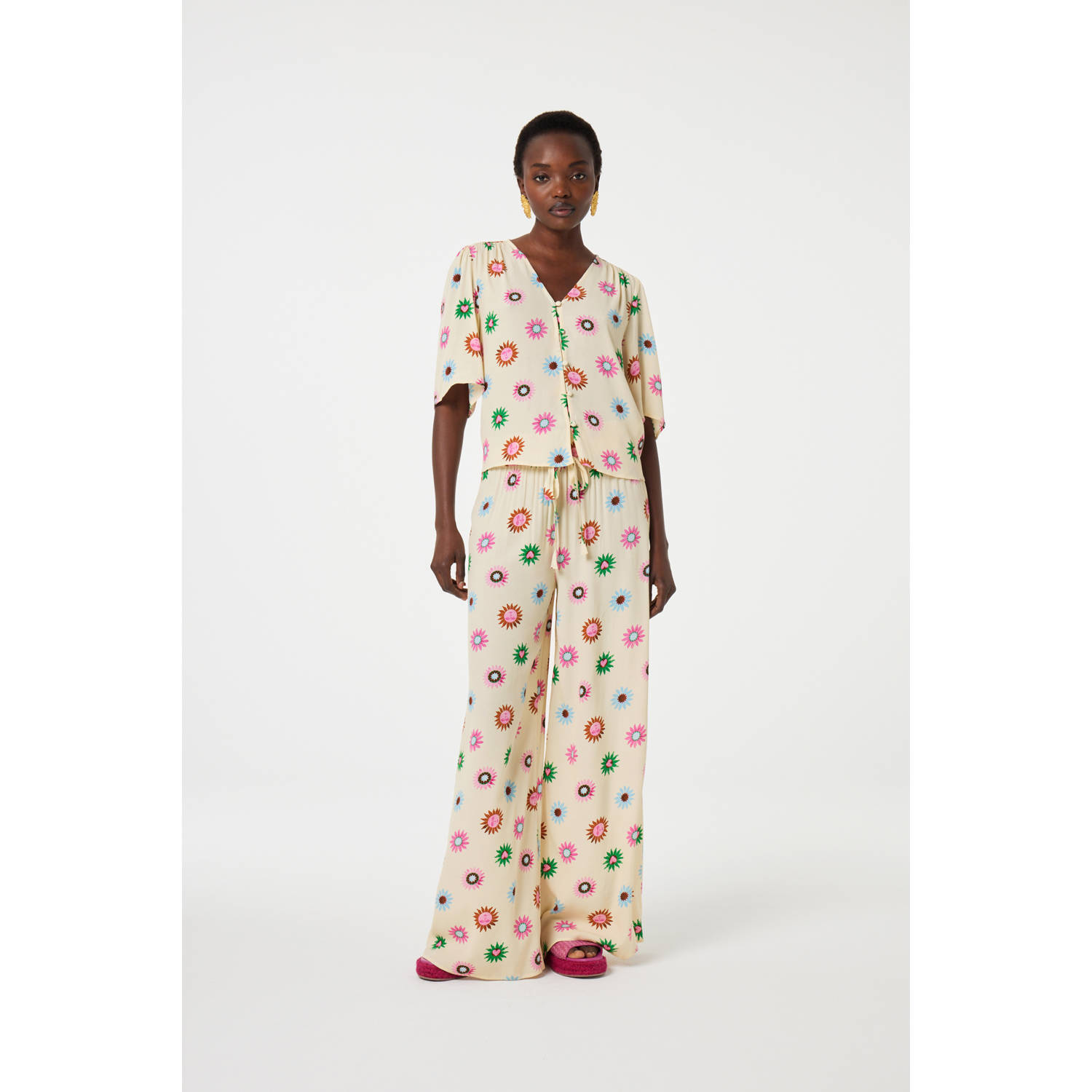 Fabienne Chapot blouse crème multi