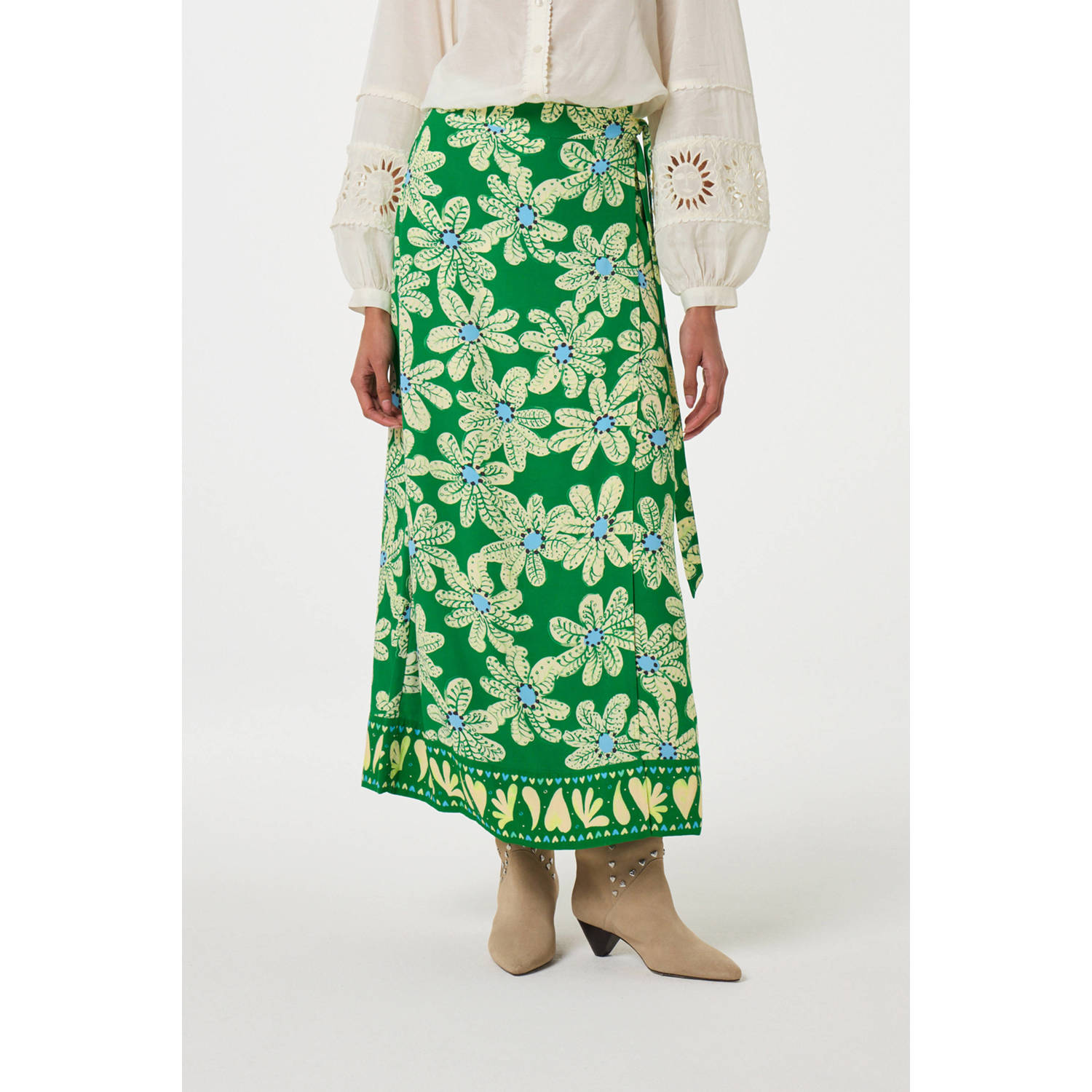 Fabienne Chapot maxi rok groen