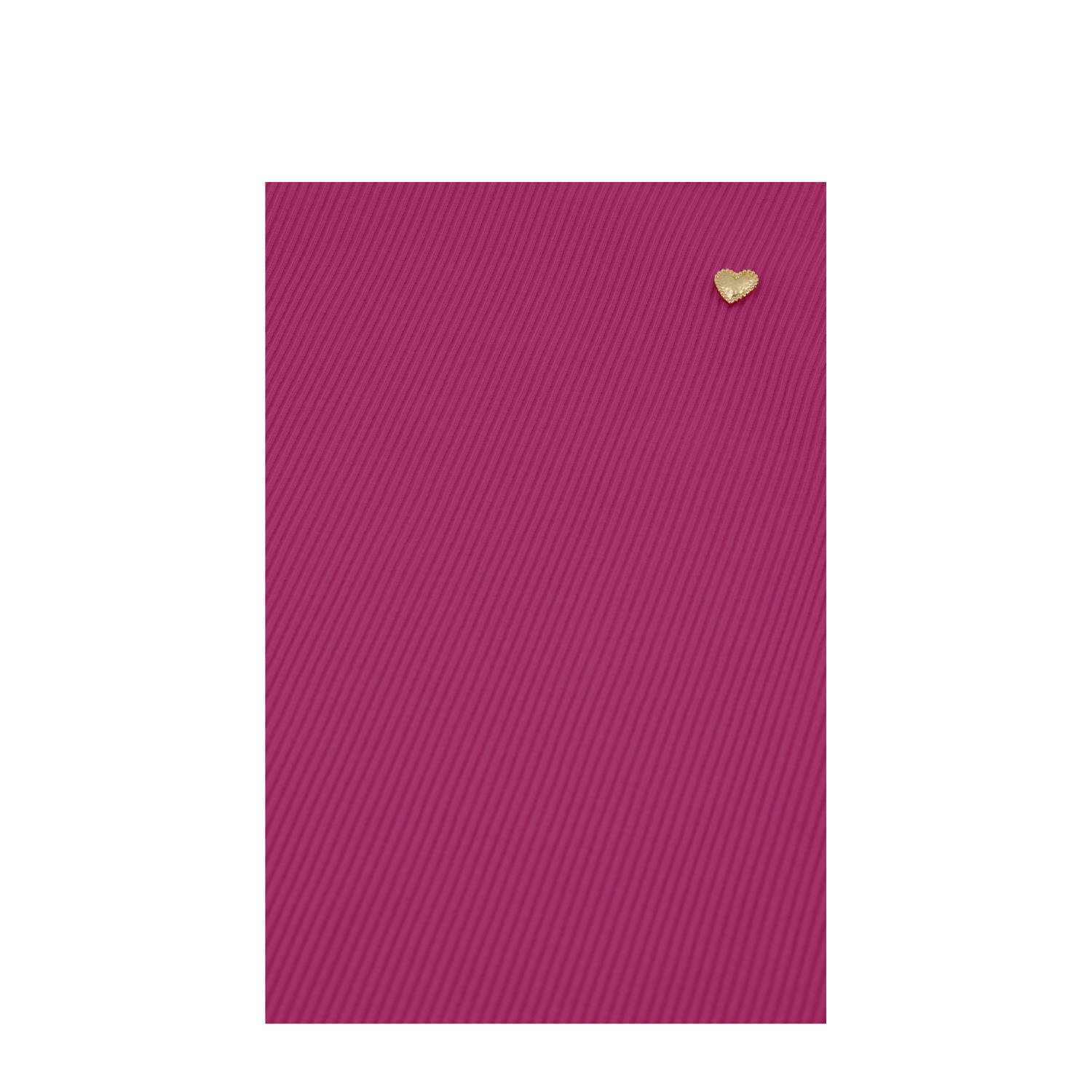 Fabienne Chapot mouwloze top roze rib gebreid