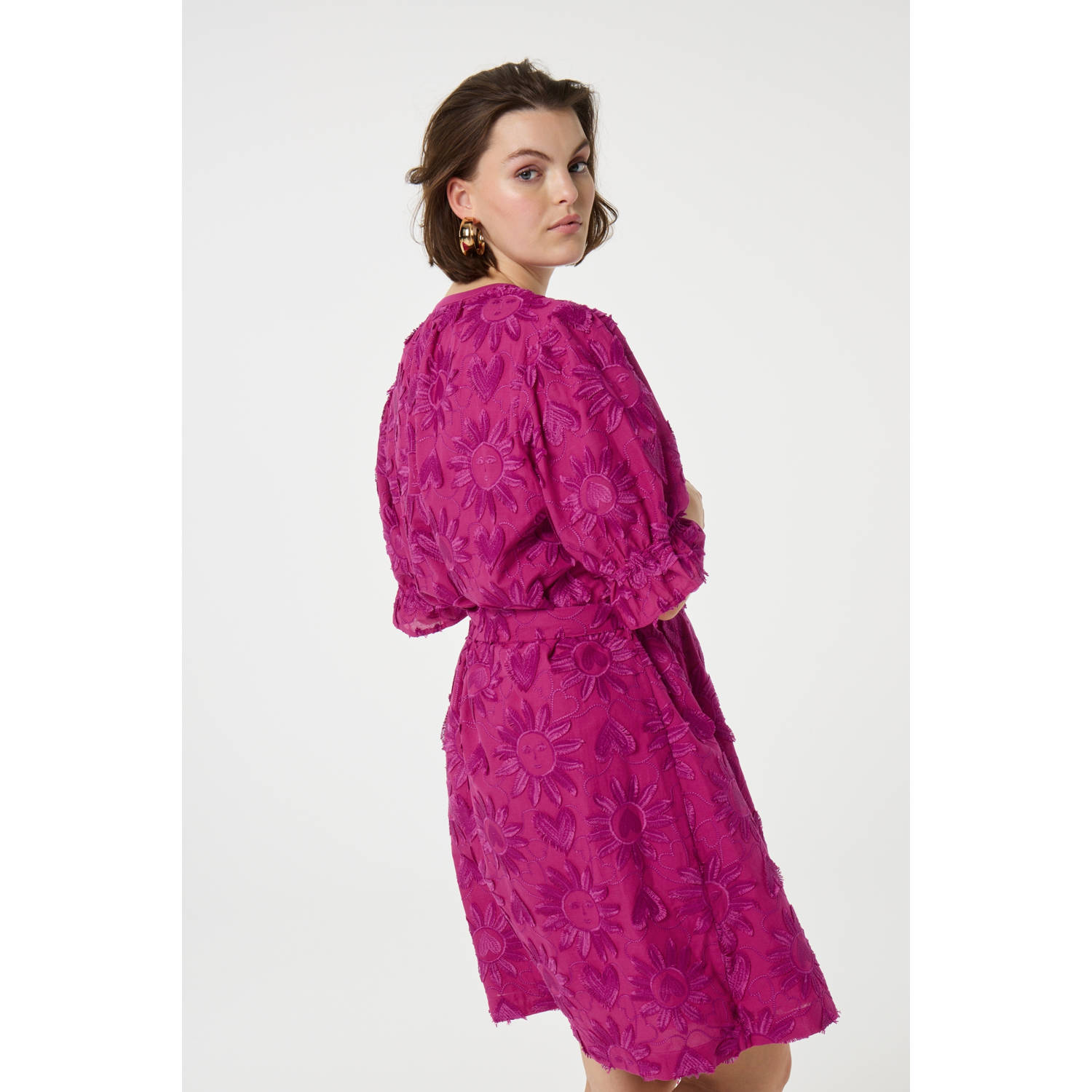Fabienne Chapot zomerjurk roze