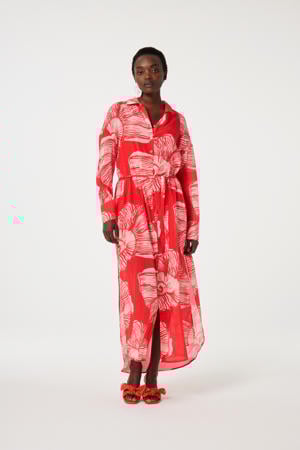 maxi jurk multi
