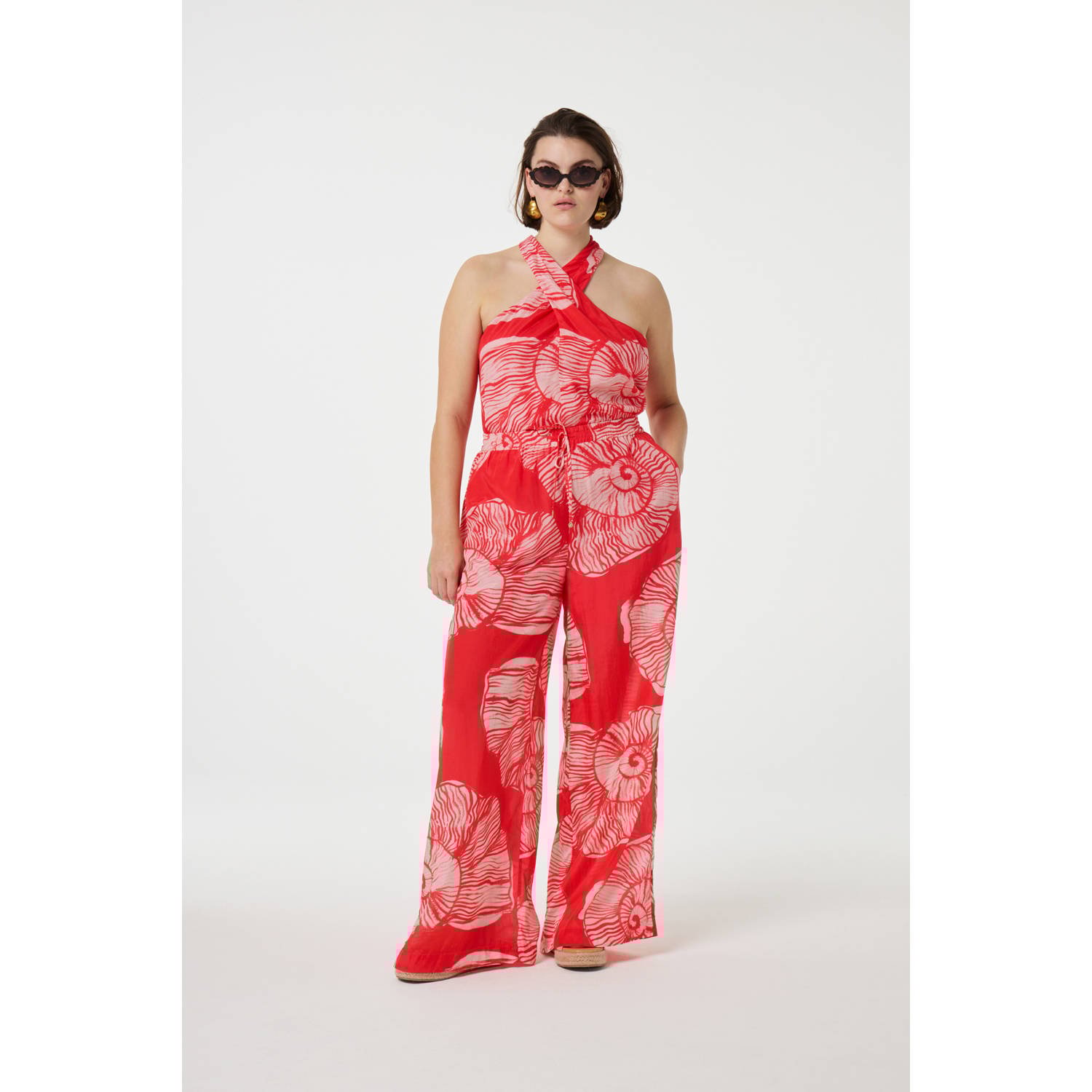 Fabienne Chapot broek rood ecru