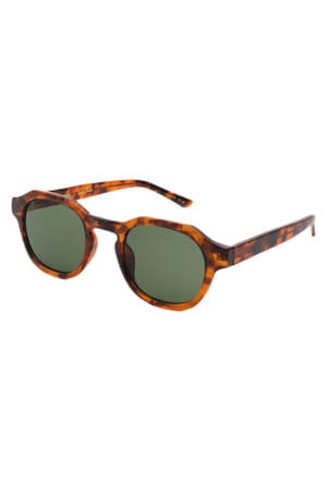 zonnebril met tortoise print Zan bruin