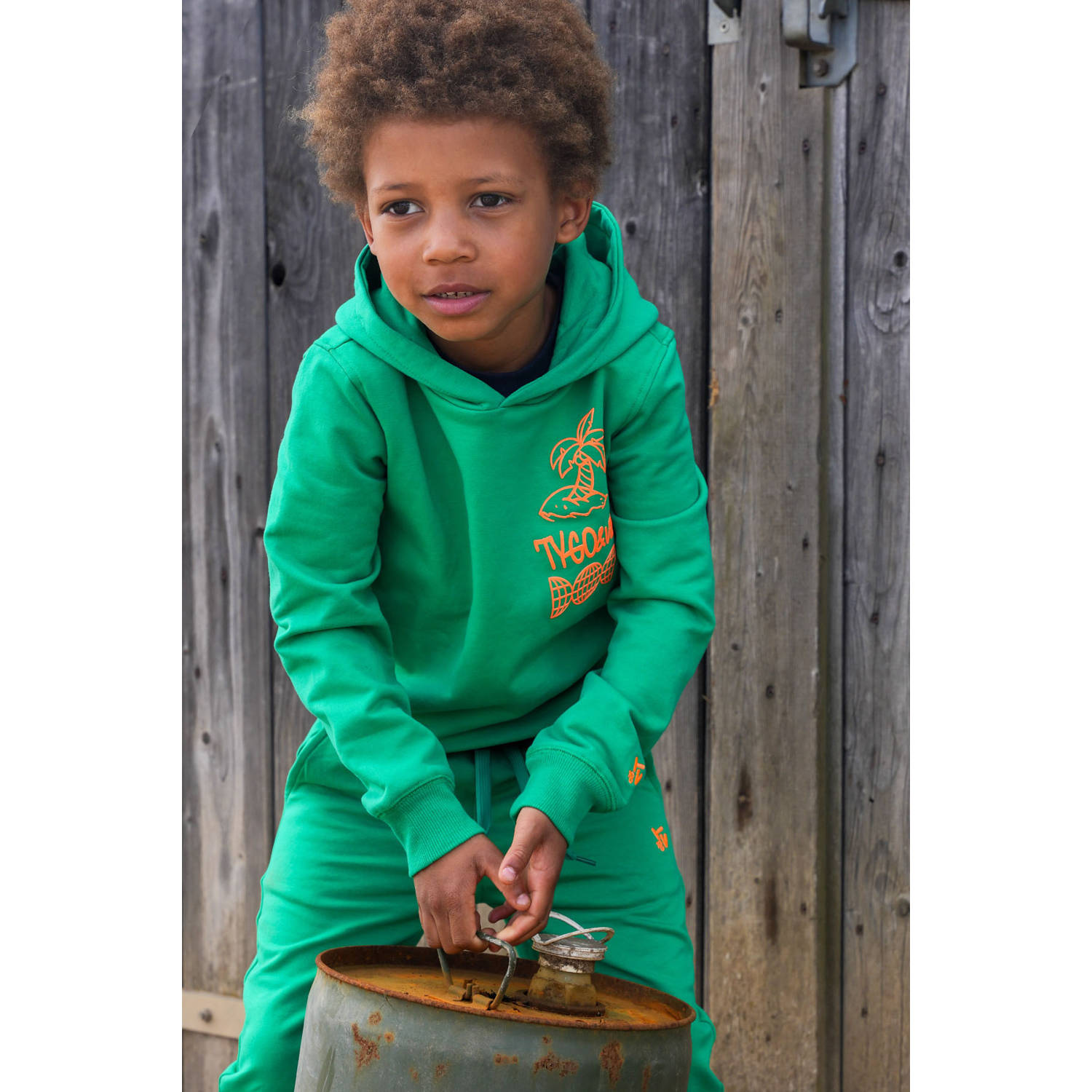 TYGO & vito hoodie groen