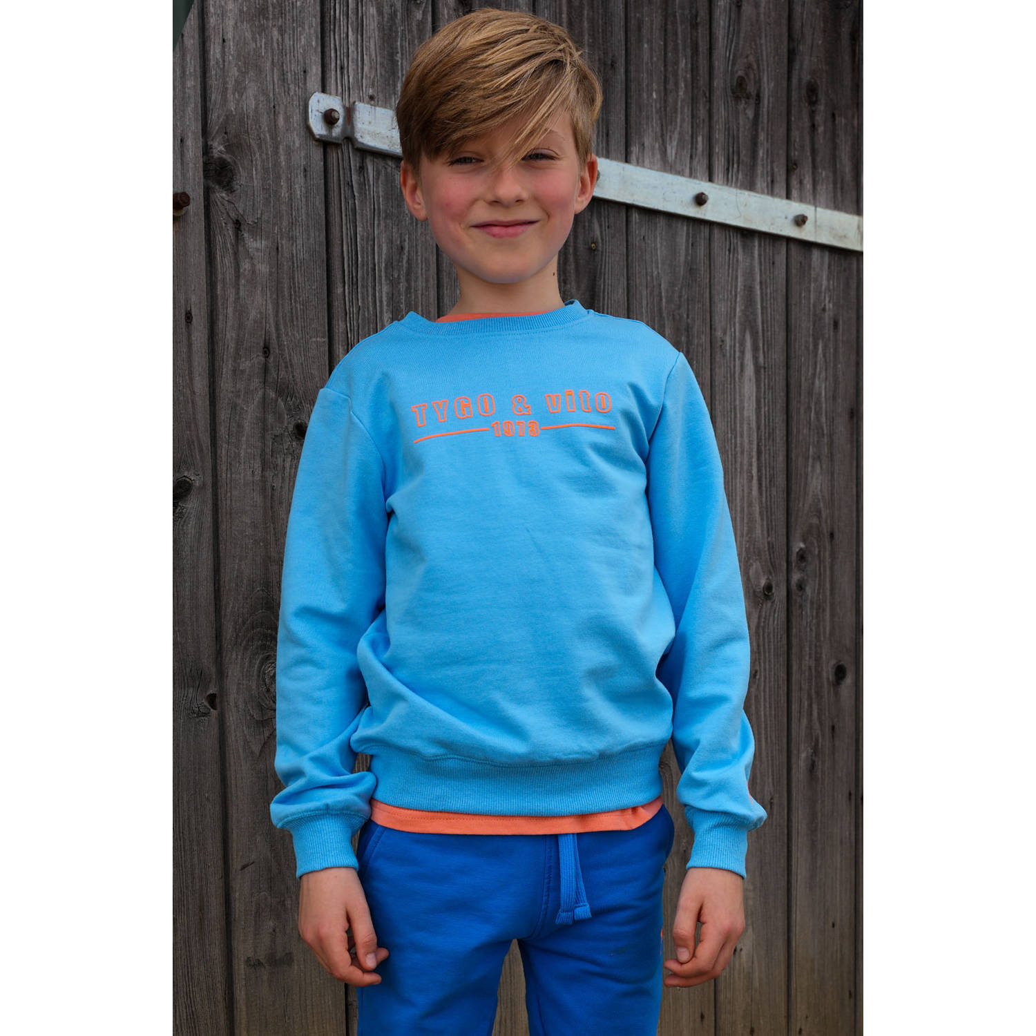 TYGO & vito sweater blauw